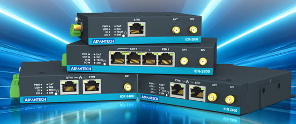 Routers móviles 4G para redes LTE industriales