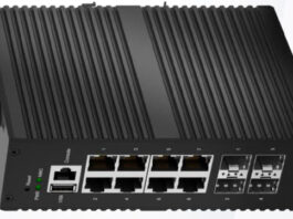 Switch PoE gestionado L2+ LA-IS7M2R-10G0408P-UA-Z